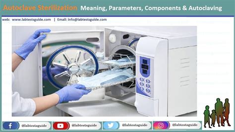 autoclave sterilization parameters